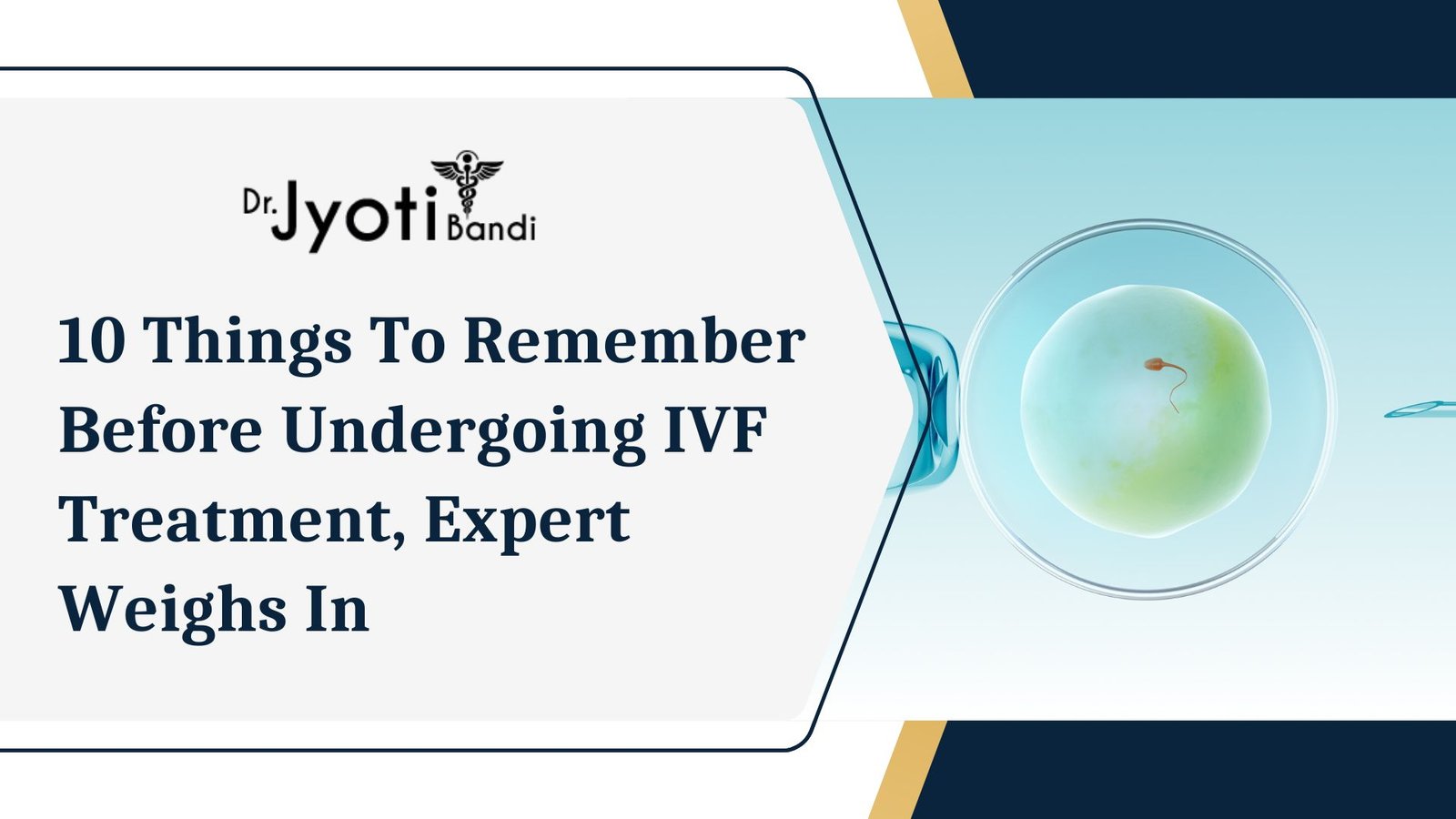 10 Things To Remember Before Undergoing IVF Treatment, Expert Weighs In | Dr. Jyoti Bandi | Only My Health