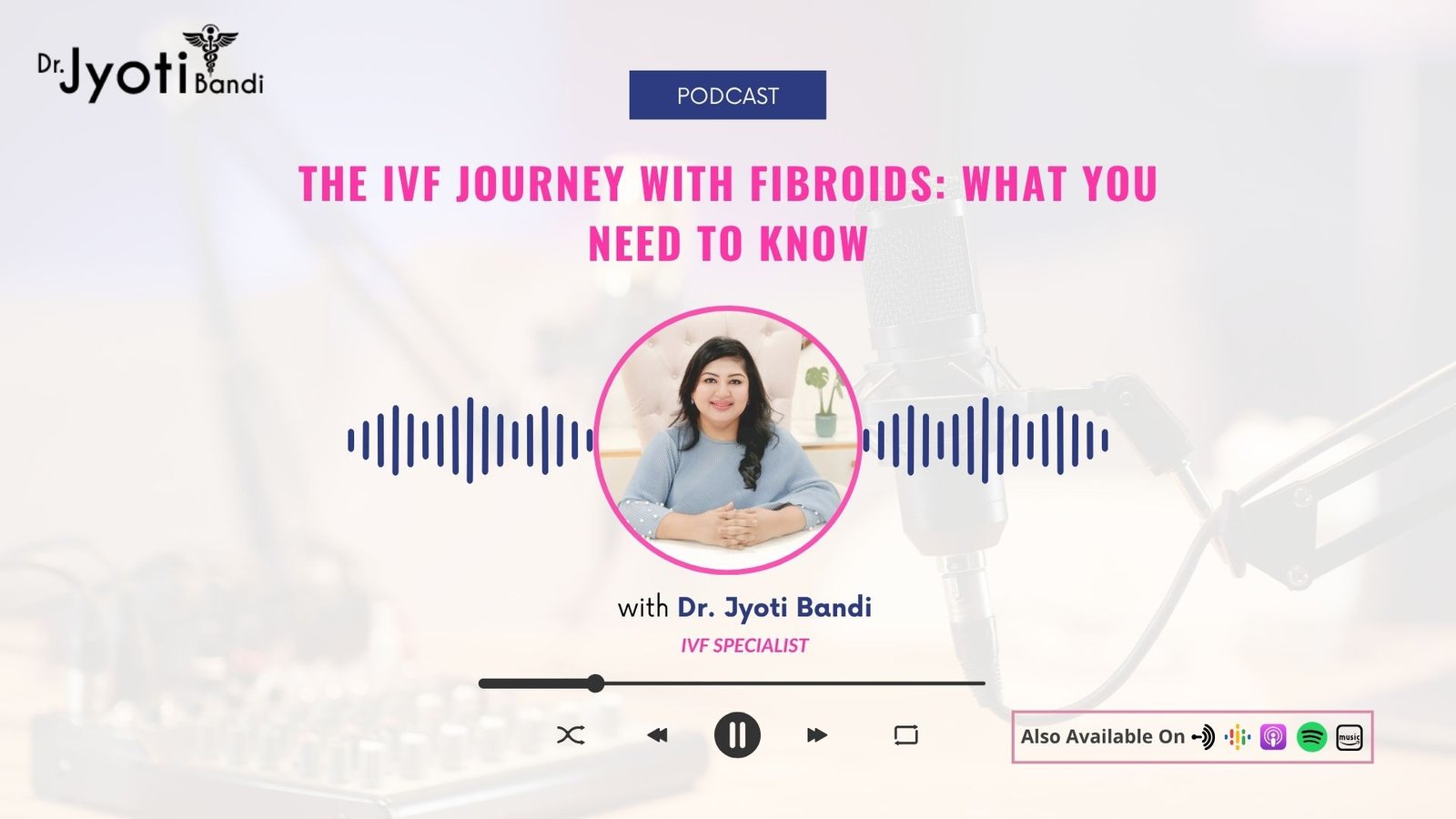 Podcast-27:The IVF Journey with Fibroids: What You Need to Know