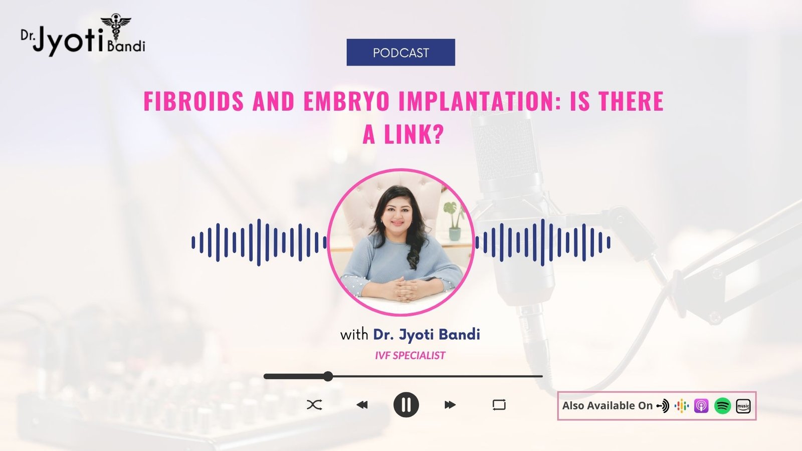 Podcast-28: Fibroids and Embryo Implantation: Is There a Link?
